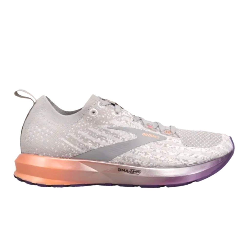 Brooks Women's White & Peach Gradient Running Shoe